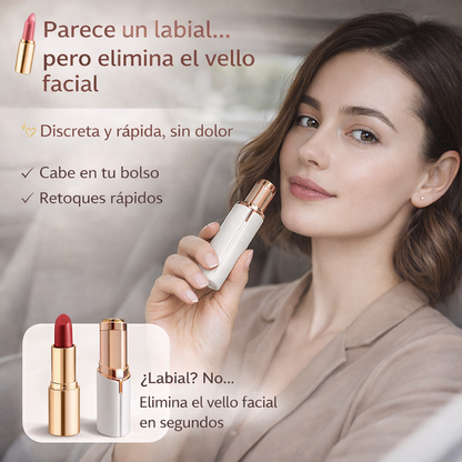 DEPILADOR FACIAL RECARGABLE COSMETIC™ + CABLE USB-C GRATIS