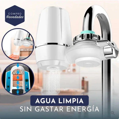 AquaPure™ - Filtro Purificador de Agua para Grifo